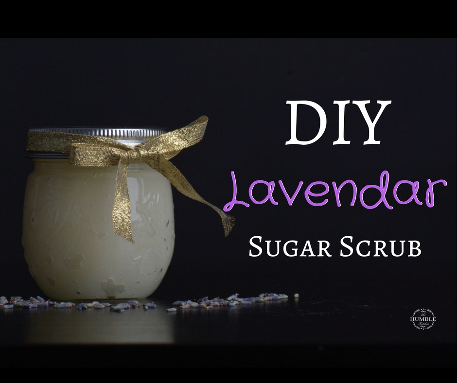 DIY Lavender Eczema Sugar Scrub