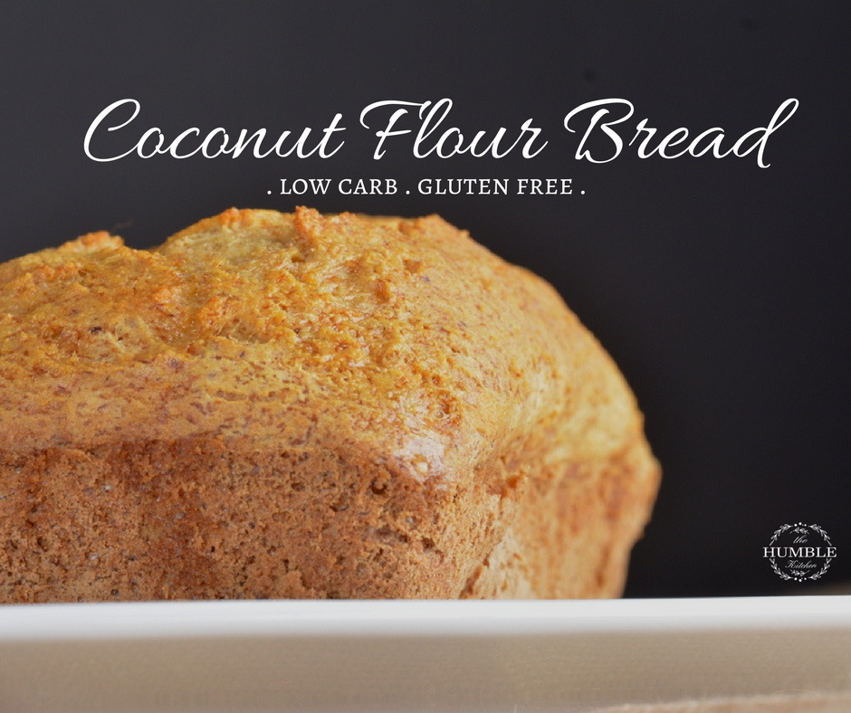 Coconut Flour Ketogenic Bread Low carb gluten free