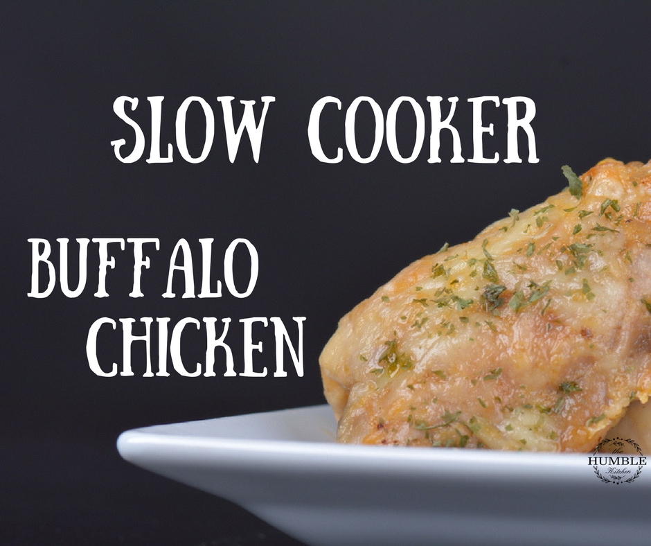 Slow cooker buffalo chicken recipe