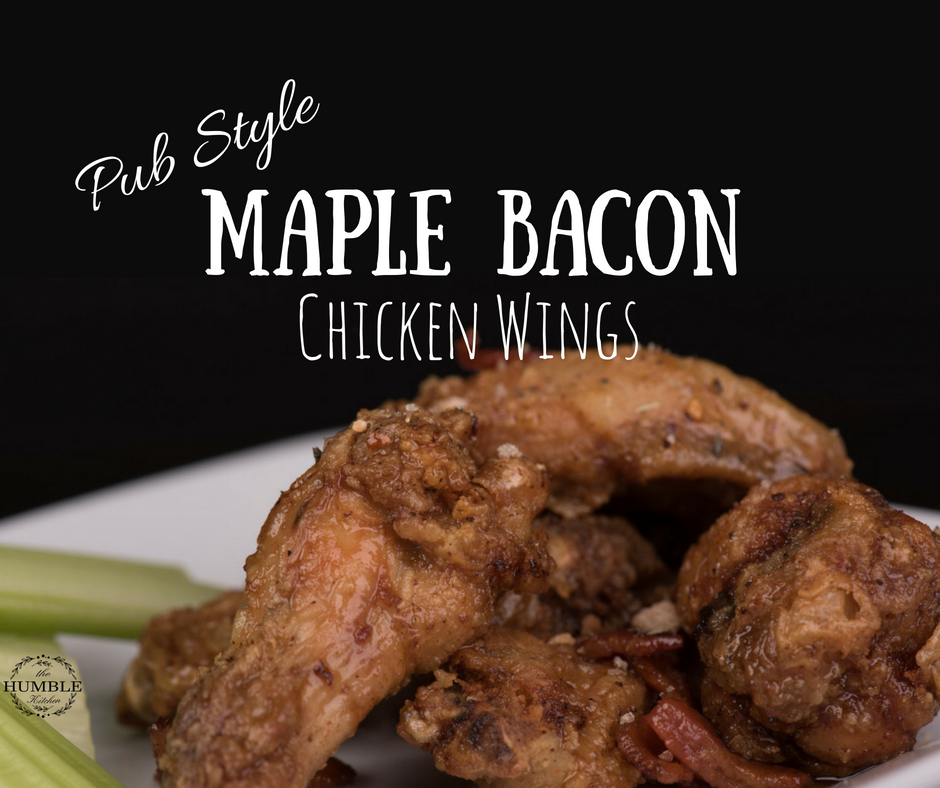Maple Bacon Chicken Wings